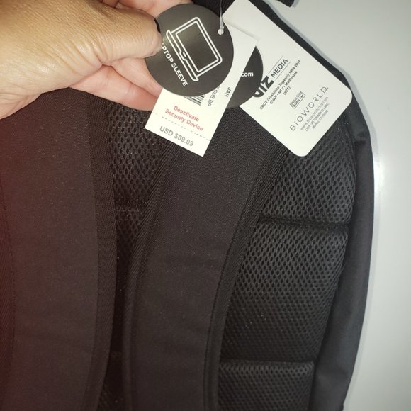 Hunter X Hunter Spencers Exclusive Backpack Character Front w/ Front Pocket NWT - Picture 3 of 7